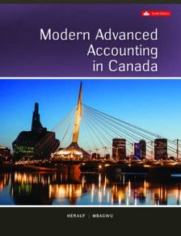 Modern Advanced Accounting In Canada 10th Edition [paperback] Darrell Herauf, Chima Mbagwu [Jan 01, 2022]