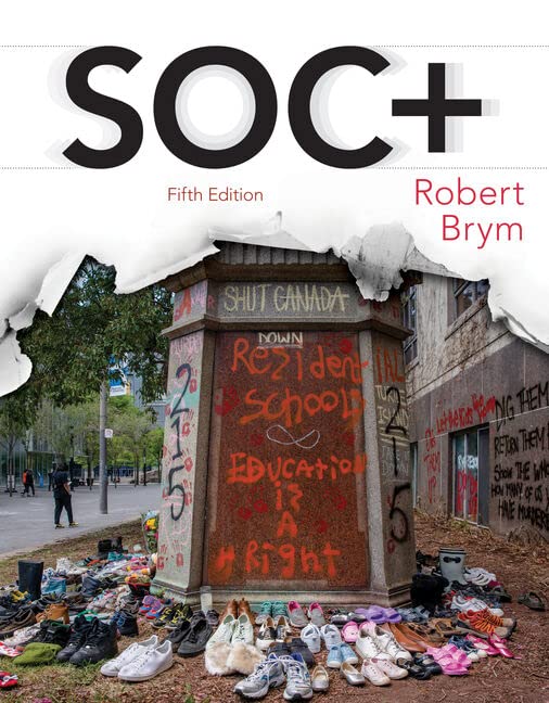 SOC+ | 5th Edition [paperback] Robert Brym [Jan 01, 2022]