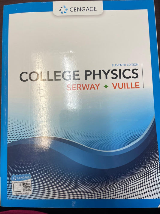 College Physics [paperback] Serway, Raymond A.,Vuille, Chris [Jan 01, 2017]