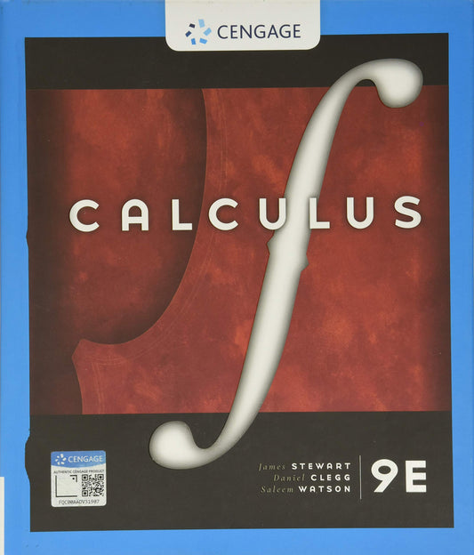 Calculus [hardcover] Stewart, James,Clegg, Daniel K.,Watson, Saleem [Apr 30, 2020]